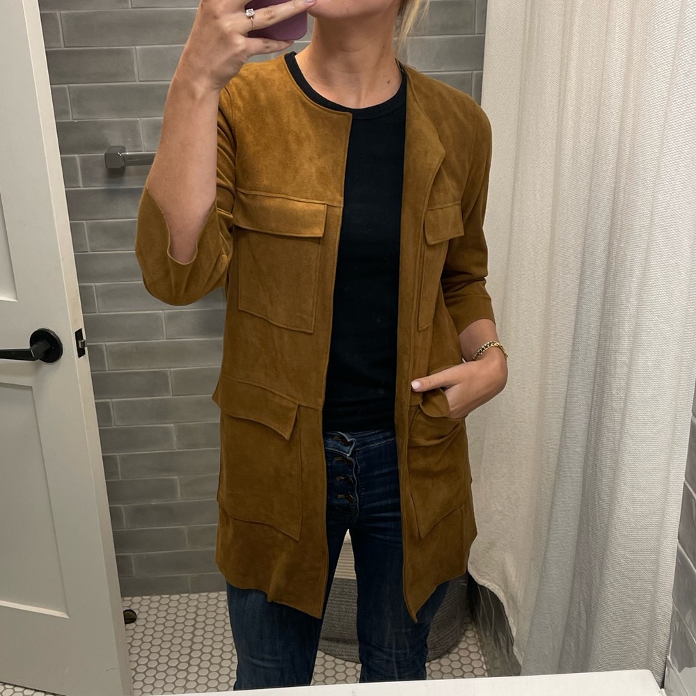 H&M suede jacket